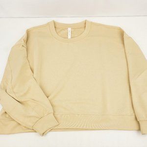 New with Tags Women's Lululemon Perfectly Oversized Crop Crew Size 20 LW3EZLS